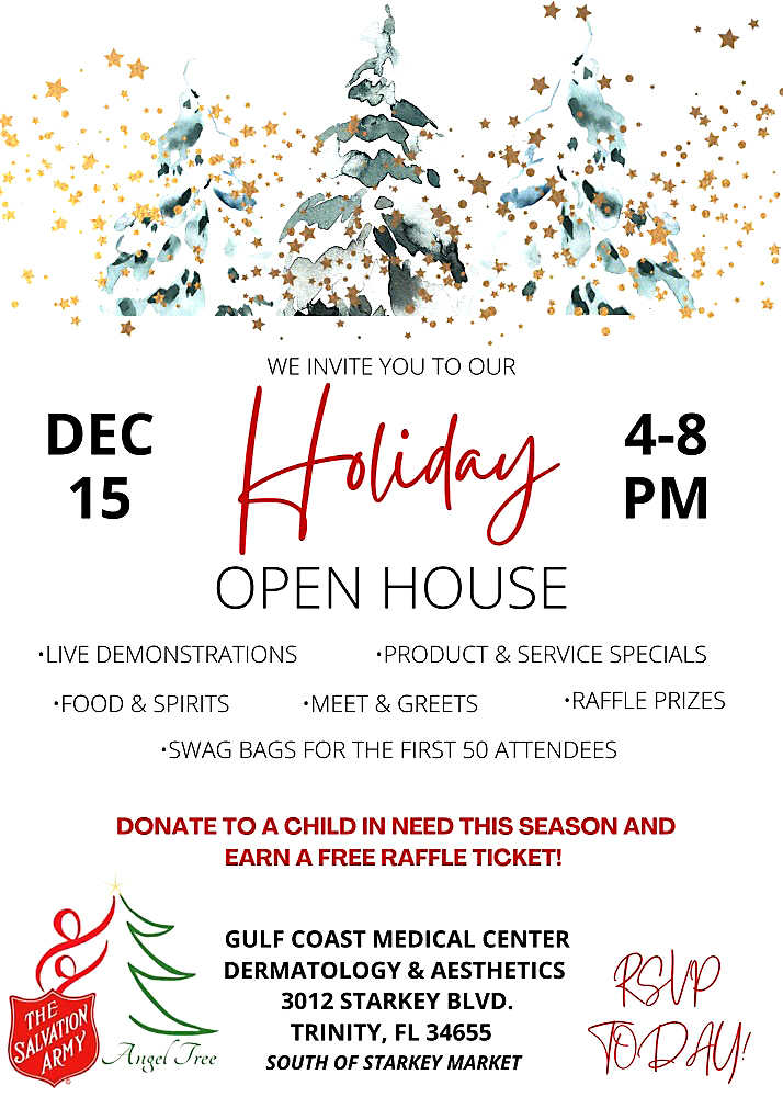 Holiday open house